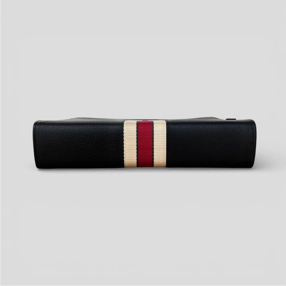 Gucci Black Toiletry Bag with Red and White Stripe - Picture 6 of 16